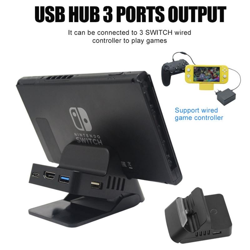 Switch Projection Converter Portable Cooling Base For Video Game Accessories