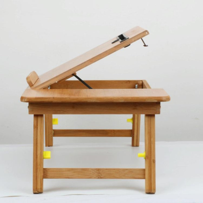 Folding Laptop Desk For Bed With Card Slot And Lazy Computer Design