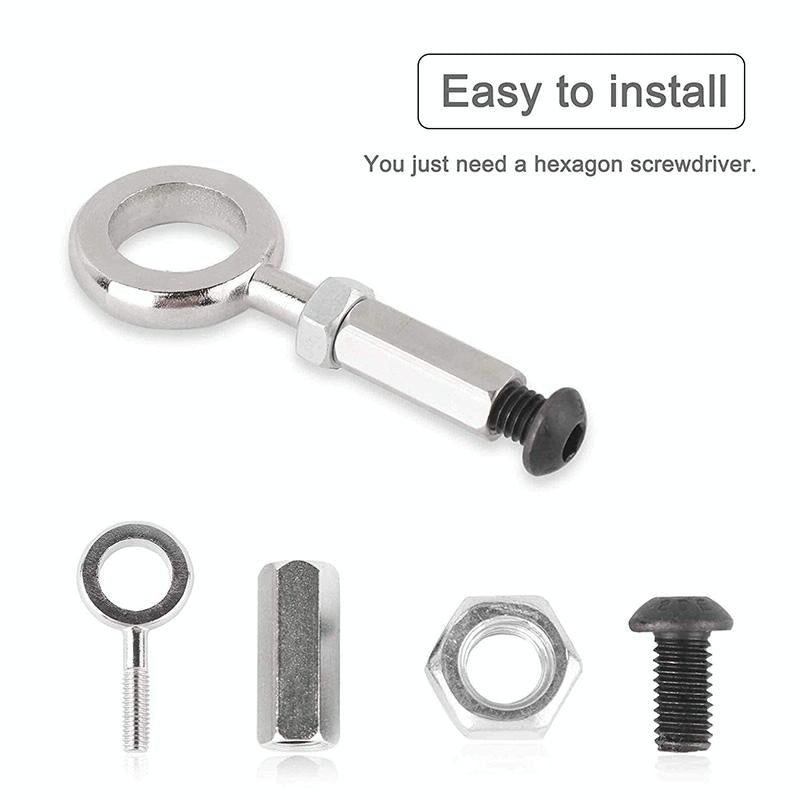 Xiaomi M365 Scooter Locking Screw Assembly With Pull Ring Secure And Easy Installation