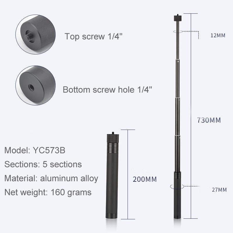 Stabilizing Extension Rod For Feiyu G5 Spg Wg2 Gimbal And Dji Pocket