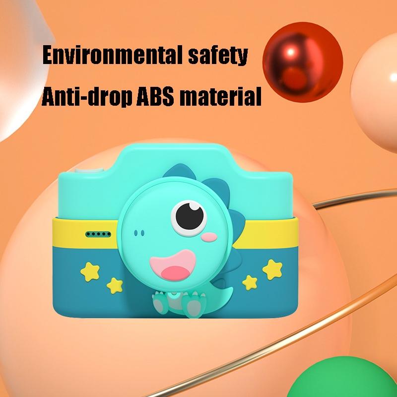 32Gb Mini Children Cartoon Camera Toy With Touch Screen Dual Lens