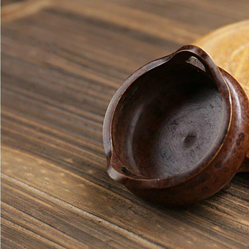Antique Incense Burner Pure Copper Binaural Small Indoor For Various Types
