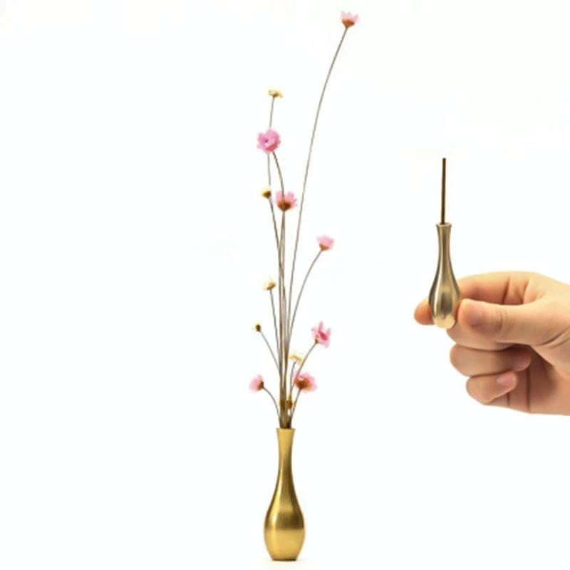 Antique Mini Vase Set For Creative Living Room Decor And Tabletop Arrangement