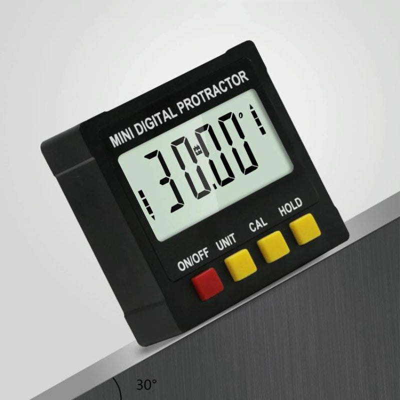 Digital Inclinometer Protractor With Mag - Netic Angle Ruler