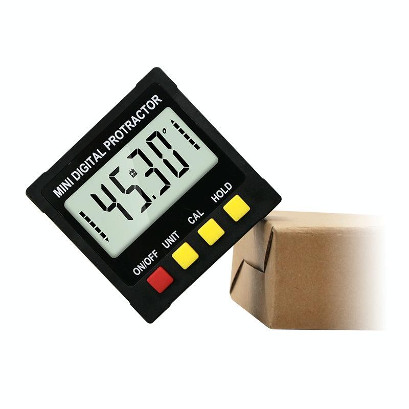 Digital Inclinometer Protractor With Mag - Netic Angle Ruler