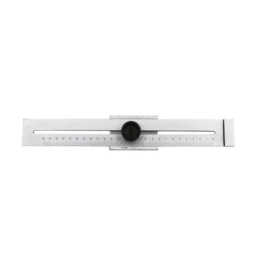 Woodworking Scribing Ruler 0 To 250 Millimetres With Magnetic Stripe