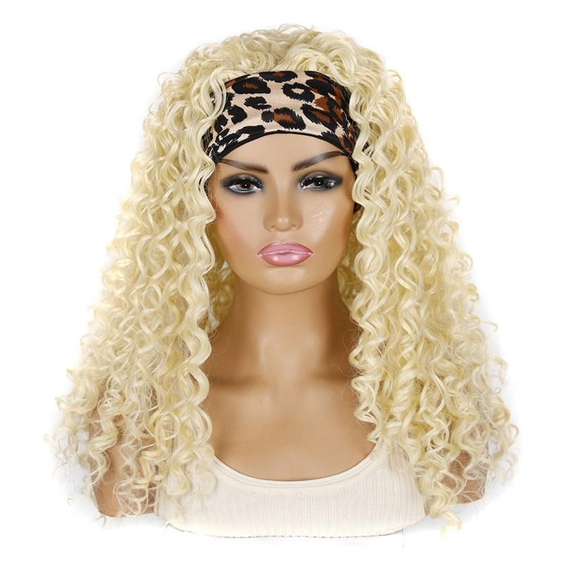613 G Volume Hairband Wig Headgear In High Temperature Silk For Women