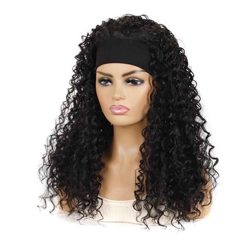 613 G Volume Hairband Wig Headgear In High Temperature Silk For Women
