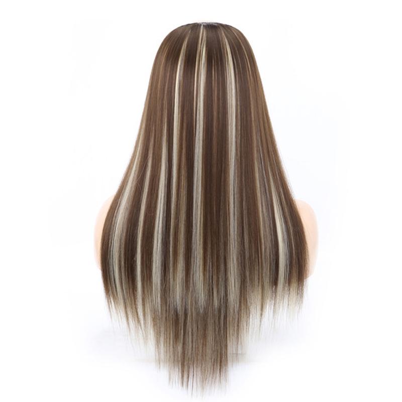 10 U Shaped Half Wig Long Straight Headgear In 8H613 Colour