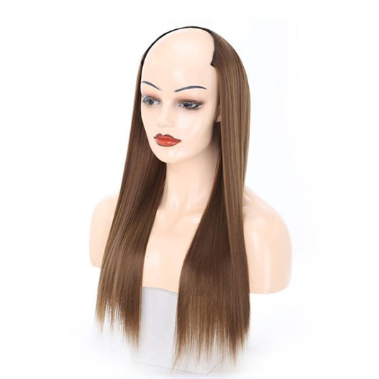 U Shaped Half Wig Long Straight Hair Extension In Colour 11.Us 12