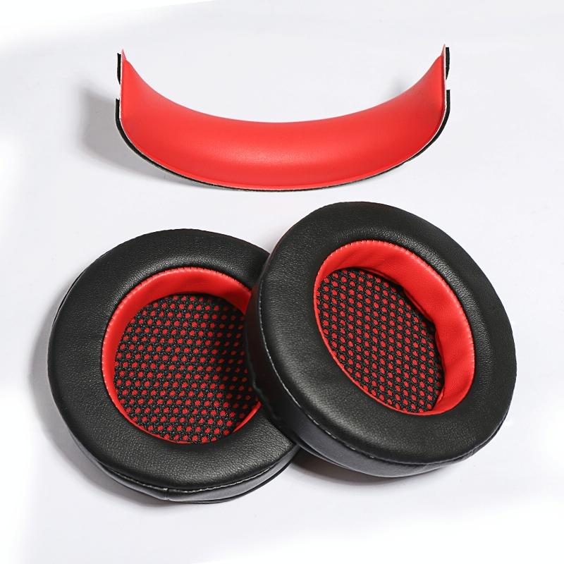 2 Pack Gaming Headset Case For Hecate G4 Black Red Durable Design Comfort Fit
