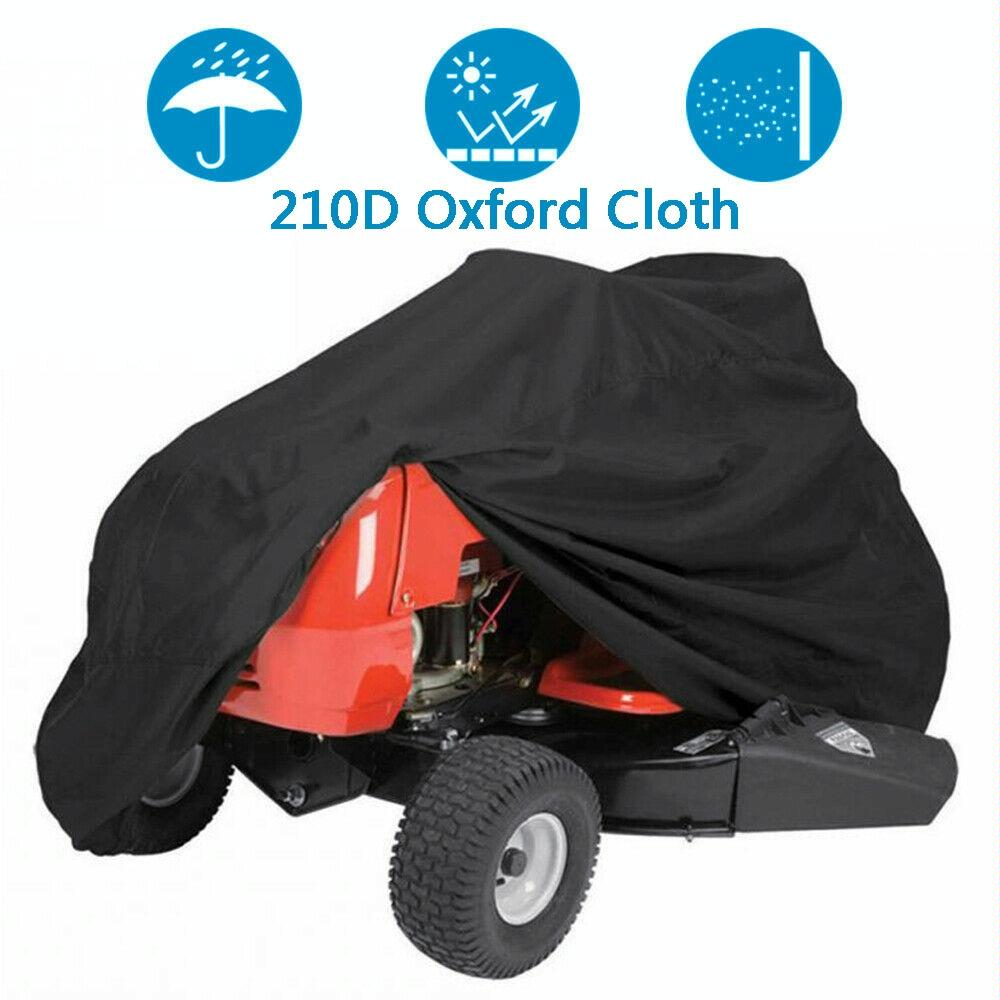 Protective Cover For Lawn Mower Size One Hundred Eighty Three By Thirty Seven Seventeen Centimetres Uv And Leaf Resistan