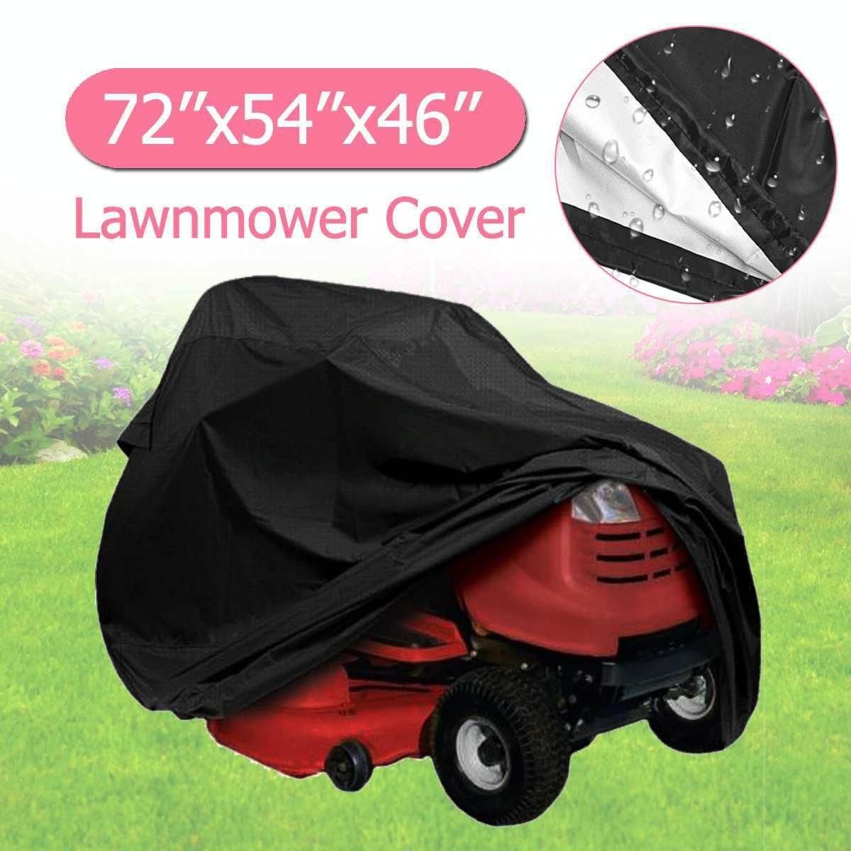 Protective Cover For Lawn Mower Size One Hundred Eighty Three By Thirty Seven Seventeen Centimetres Uv And Leaf Resistan