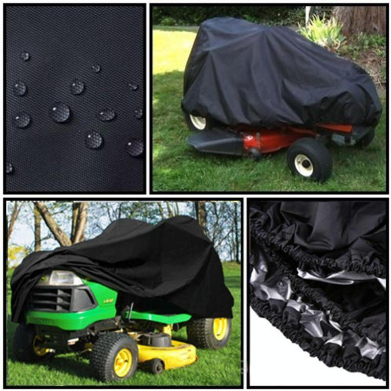 Protective Cover For Lawn Mower Size One Hundred Eighty Three By Thirty Seven Seventeen Centimetres Uv And Leaf Resistan