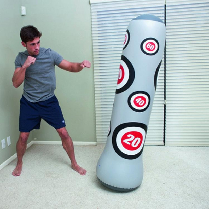1.6 Metre Inflatable Boxing Pillar Sandbag For Adults And Children