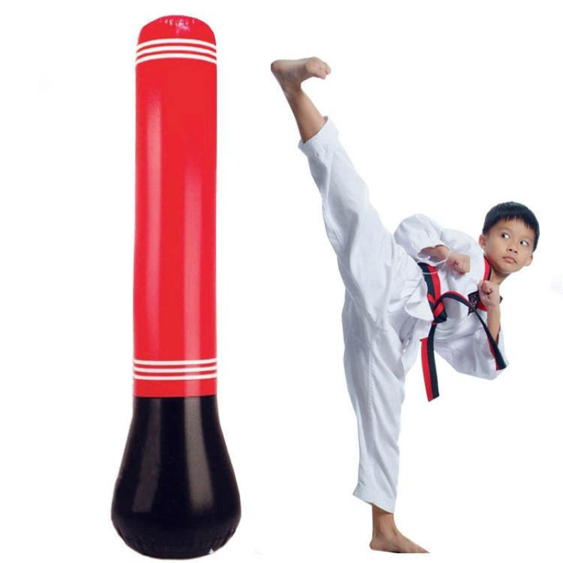 1.5M Inflatable Punching Bag For Adults And Children Pvc Boxing Column Tumbler