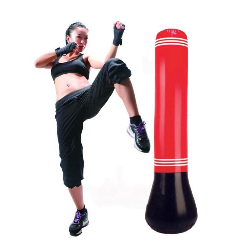 1.5M Inflatable Punching Bag For Adults And Children Pvc Boxing Column Tumbler