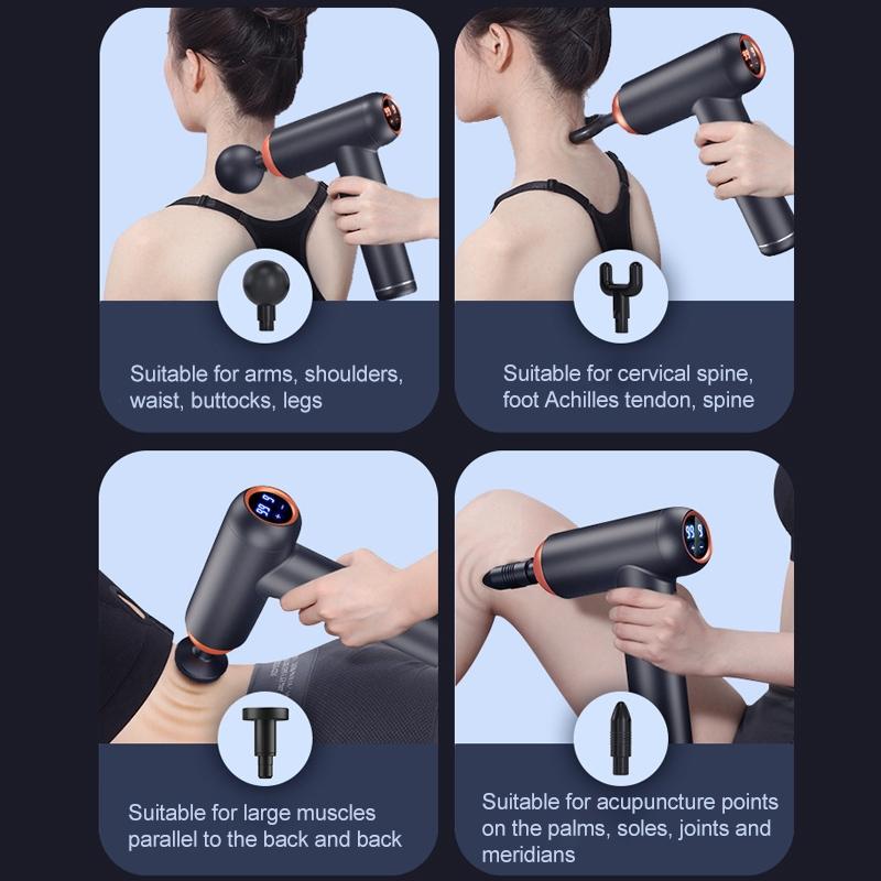 Professional Muscle Relaxing Massage Gun Compact And Customisable