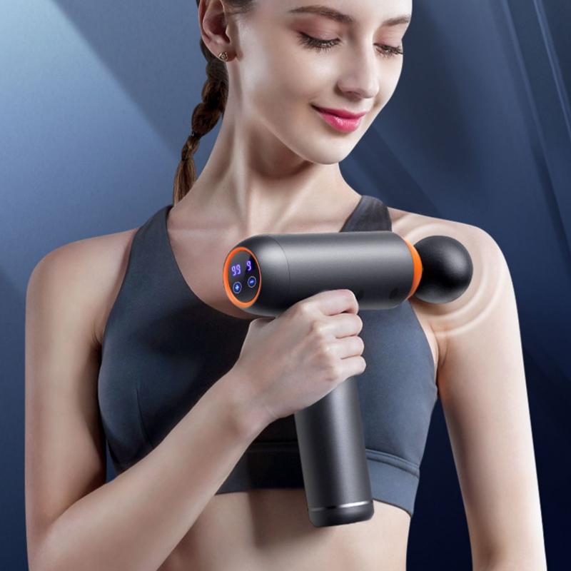Black Storage Model Fitness Massager Relax Muscles