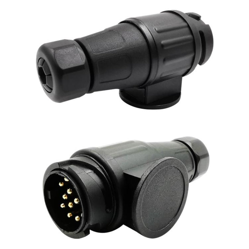 Thirteen Core Nail Trailer Plug Socket For Vp1130e With Pure Copper Contacts