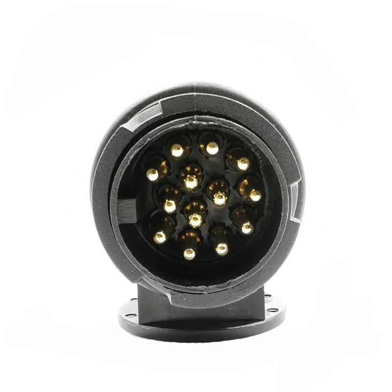 Thirteen Core Nail Trailer Plug Socket For Vp1130e With Pure Copper Contacts