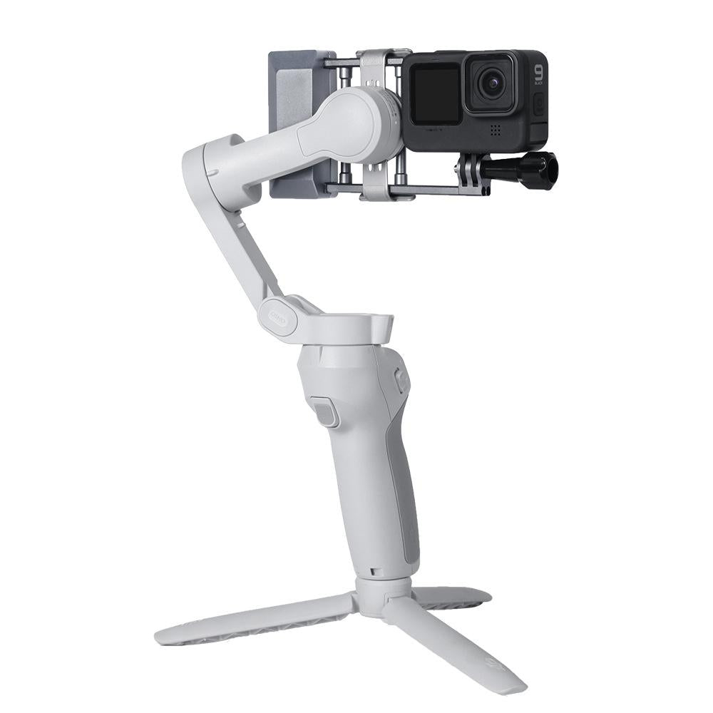 Aluminium Mount Plate Adapter For Dji Action And Gopro Hero Series Cameras