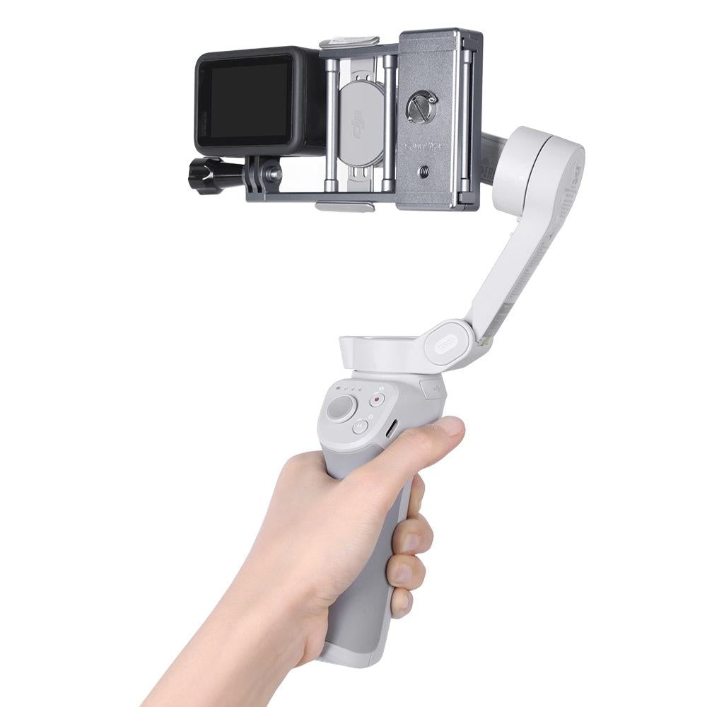 Aluminium Mount Plate Adapter For Dji Action And Gopro Hero Series Cameras
