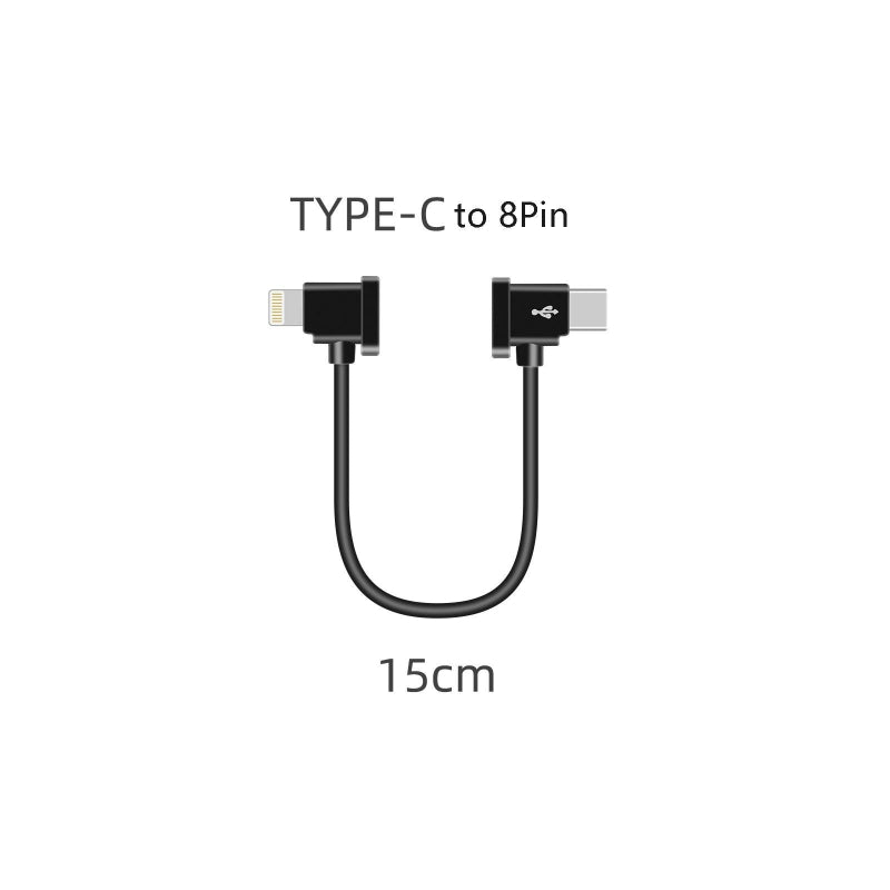 15Cm Type To Eight Pin Cable For Dji Mavic Air 2S And Mini