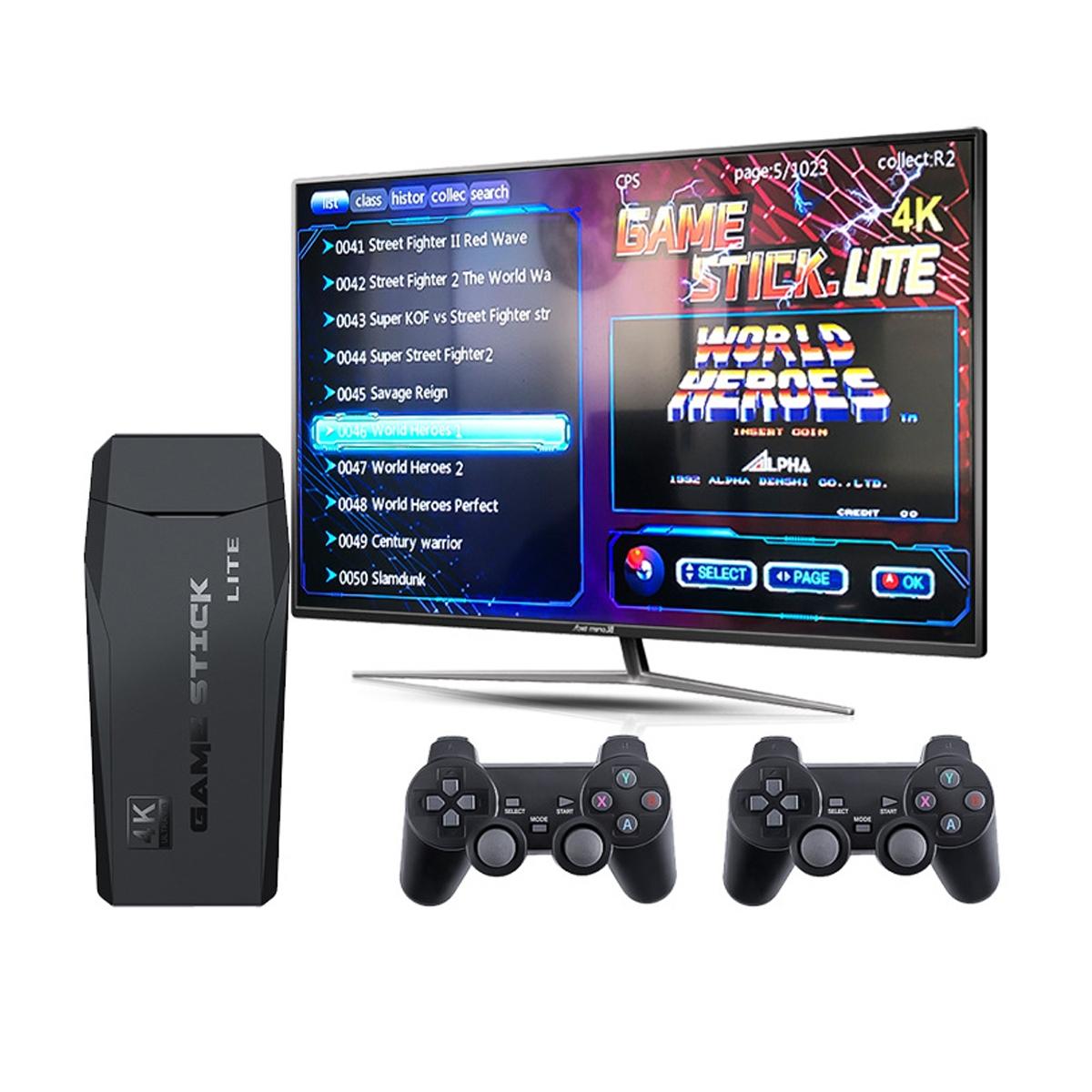 Wireless Hdmi Arcade Game Machine With Two Gamepads And Thirty Gigabytes Memory