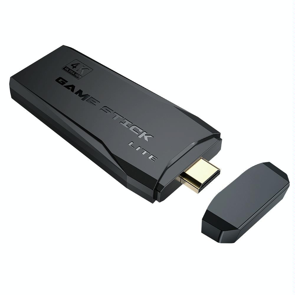 Wireless Hdmi Game Machine With Two Gamepads And Sixty Four Gigabytes Memory