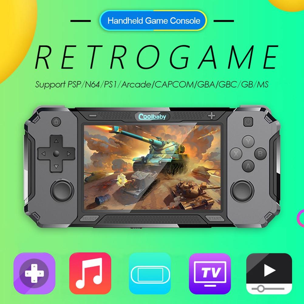 4 Inch Open Source Handheld Game Console With Hdmi & Tf Card Support