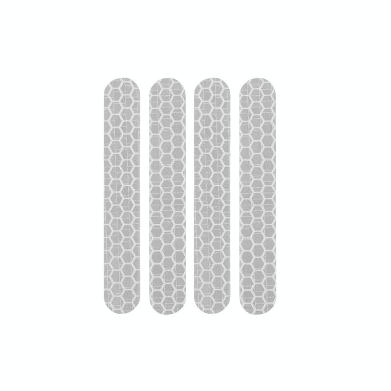 Reflective Stickers For Electric Scooter White Adhesive Safety Decals Visibility