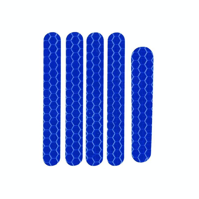 Reflective Stickers For Ninebot Es1 Scooter Blue Self Adhesive Safety Markings