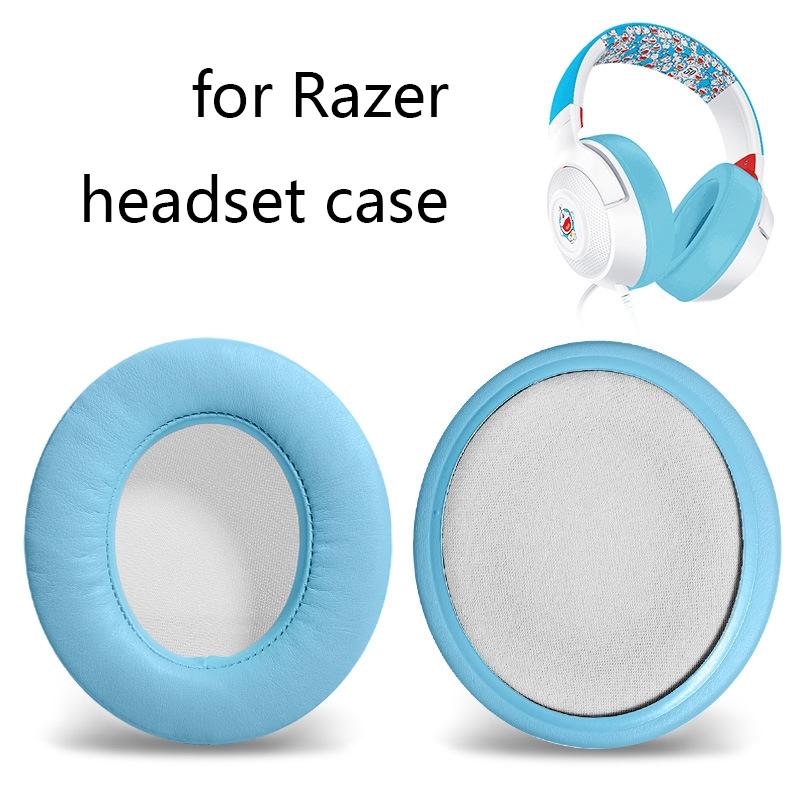 2 Pack Headphone Sponge Case Light Blue Beam Replacement Cushions Covers