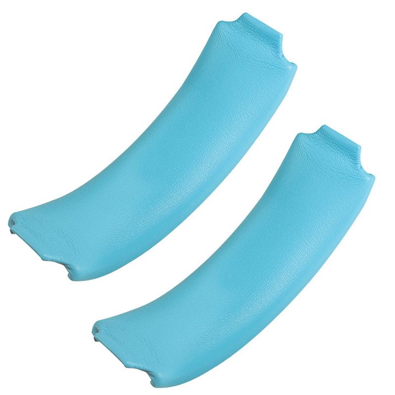 2 Pack Headphone Sponge Case Light Blue Beam Replacement Cushions Covers