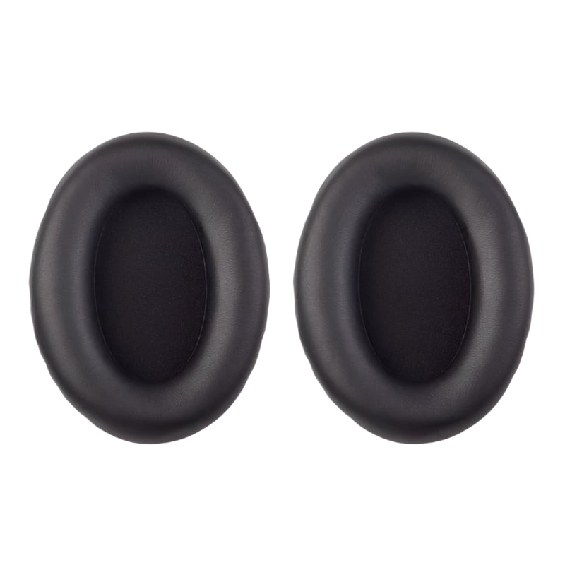 2 Pieces Headset Sponge Covers For Sony Wh 1000Xm2 Xm3 Xm4 Black Protein