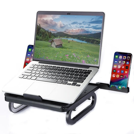 Foldable Laptop Stand For Cooling And Ergonomic Lifting