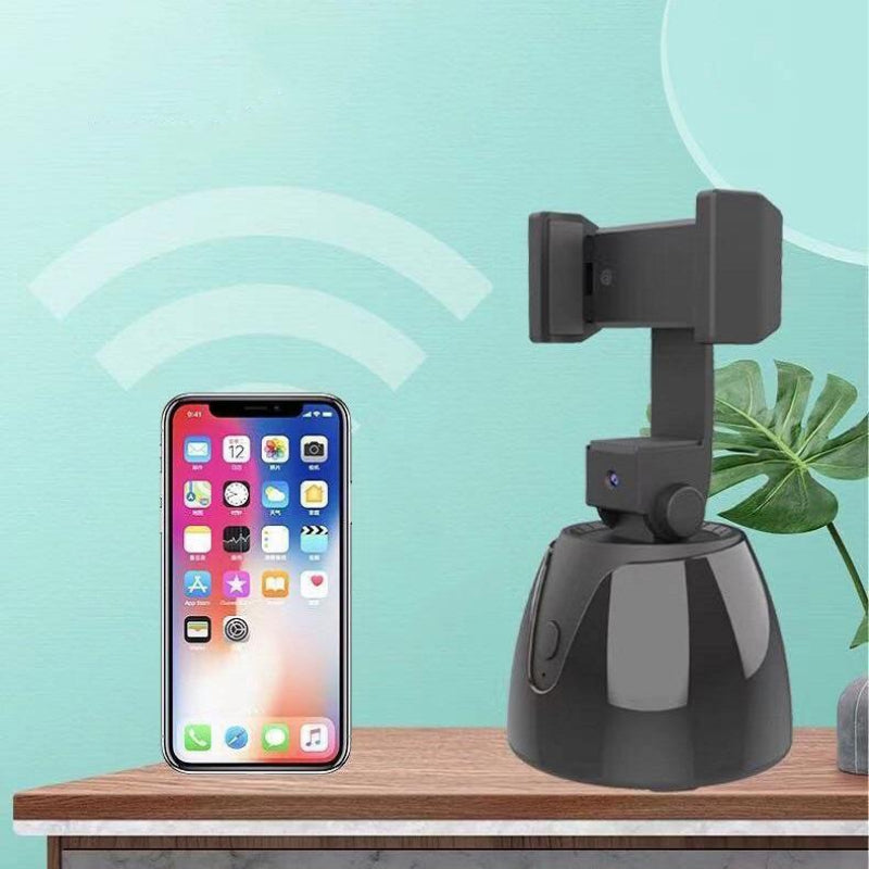 Smart 360 Degree Follow Up Tripod Head With Live Video Recording And Charging
