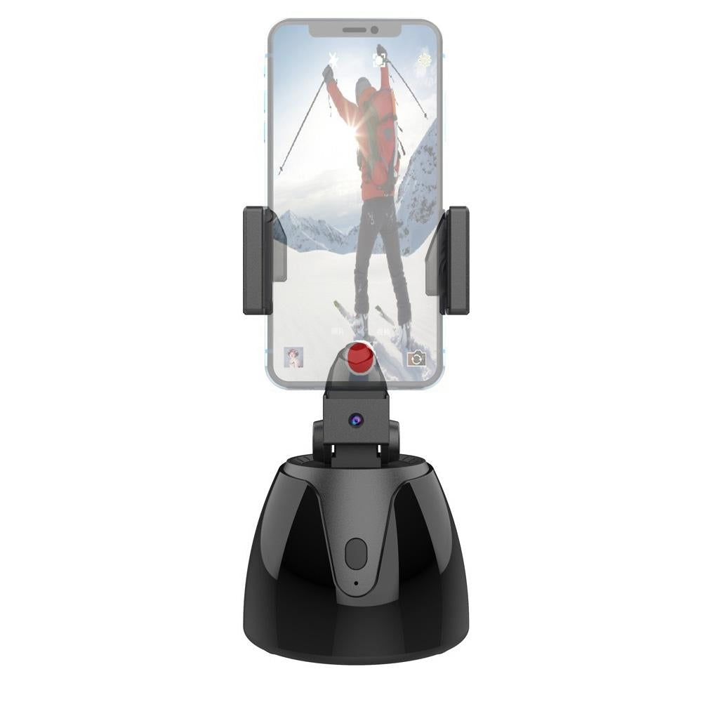 Smart 360 Degree Follow Up Tripod Head With Live Video Recording And Charging