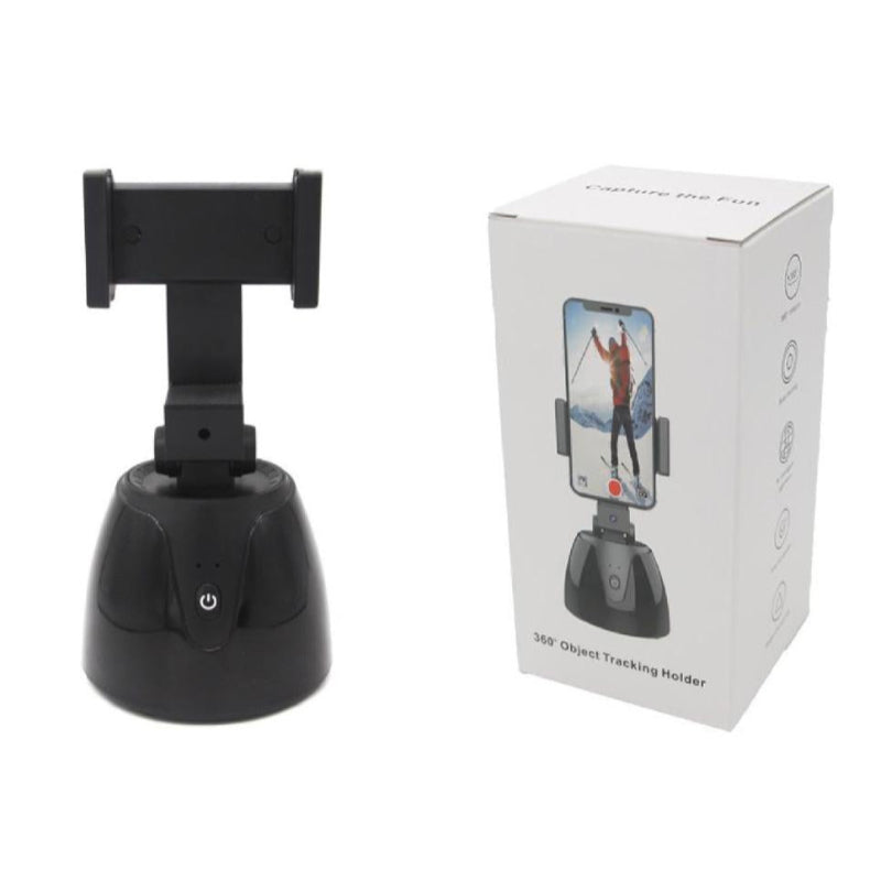 Smart 360 Degree Follow Up Tripod Head With Live Video Recording And Charging