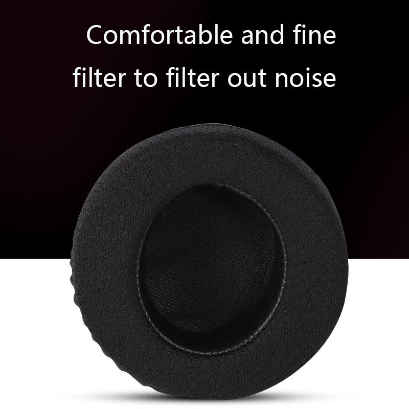 Black Mesh Headset Covers For Alienware Set Of Two Compatible With Aw310h And Aw510h
