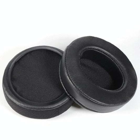 Black Lambskin Headset Covers For Alienware Aw310h And Aw510h Headphones Two Pack