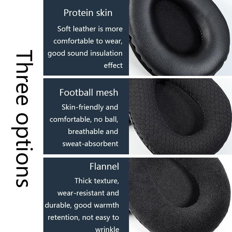 Soft Flannel Headset Covers For Beyerdynamic Dt Series Set Of Two