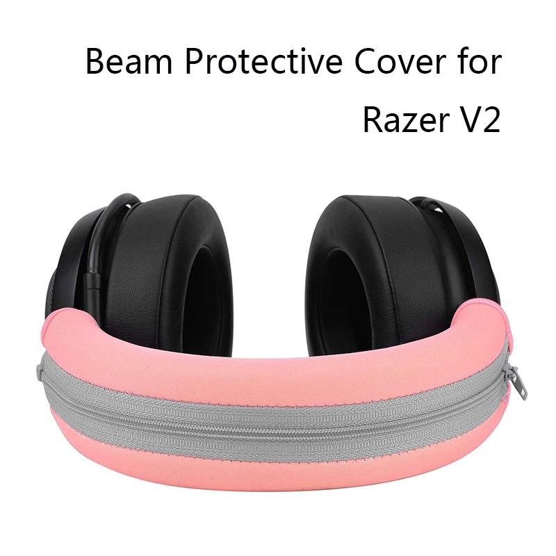 2 Pack Headset Sponge Covers For Blackshark V2 Pink Beam Protector