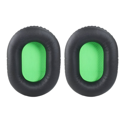 2 Pack Razer V2 Headset Sponge Covers Black With Green Netting