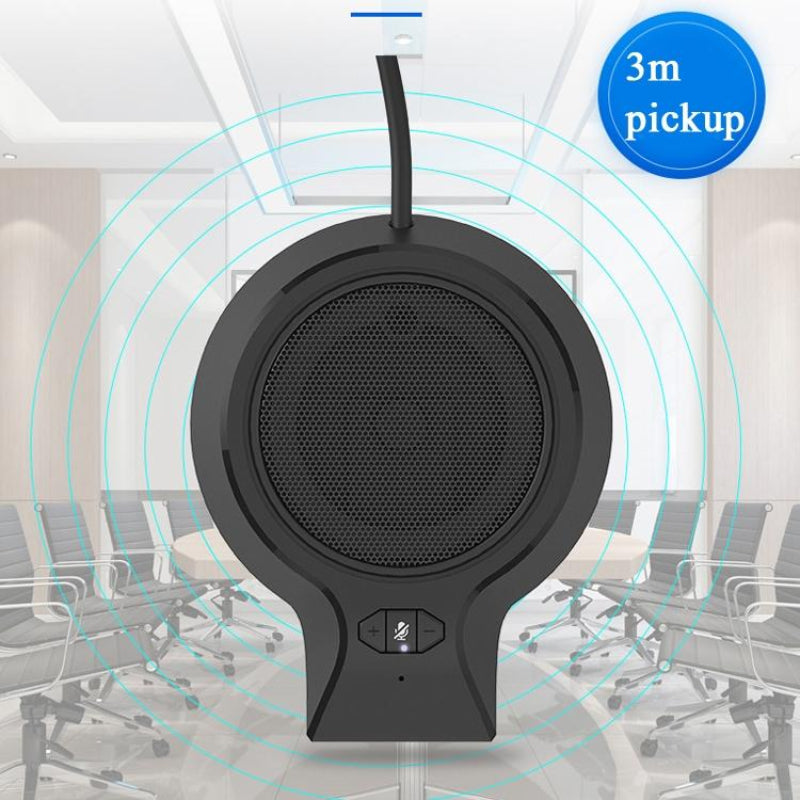 360 Degree Usb Omnidirectional Conference Microphone Video Calls Webcasts