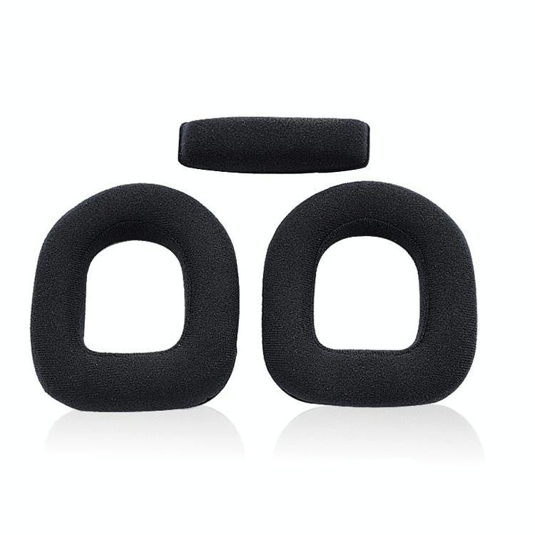 Flannel Earmuff Covers For Logitech A10 Gaming Headset 2 Pack