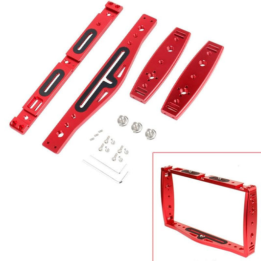 Diving Dual Handheld Grip Bracket Stabilizer Extension Phone Clamp Camera Rig Cage