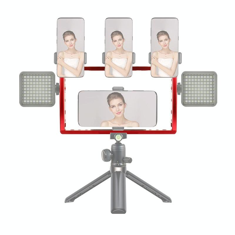 Underwater Dual Handheld Grip For Gopro Hero9 Hero8 And Hero7 Red