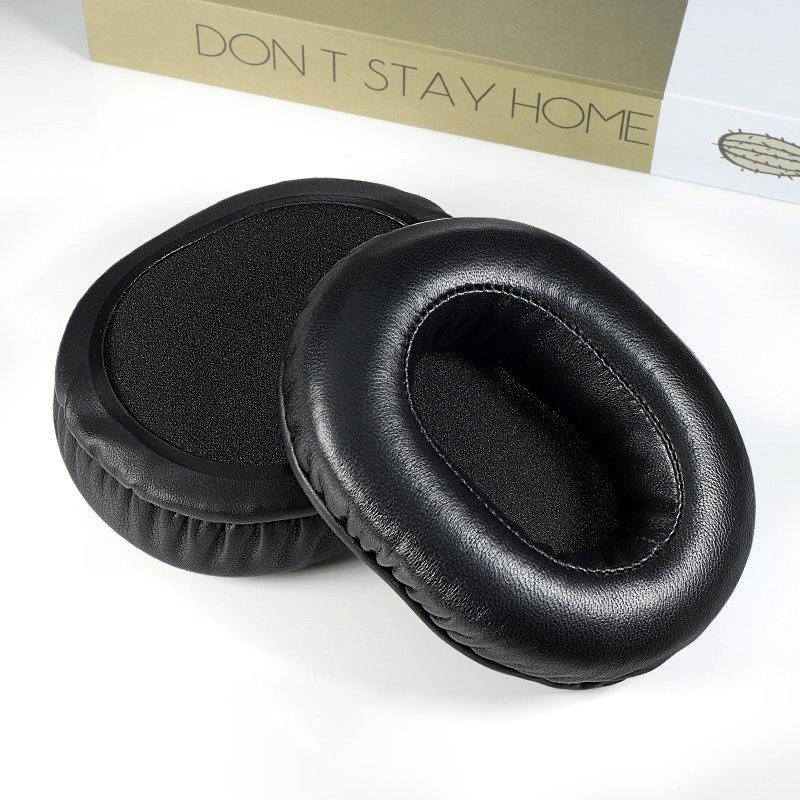 Pair Of Lambskin Earmuff Covers For Sony Mdr Rf7500 Headphones Soft Comfort